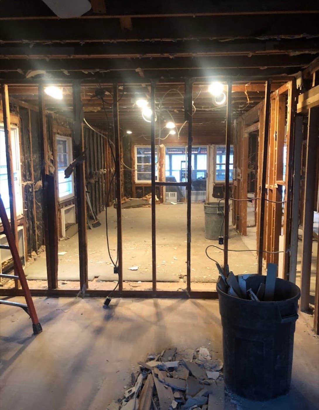 Interior Remodeling before renovation in Nassau County, NY — R&F General Contract Corp