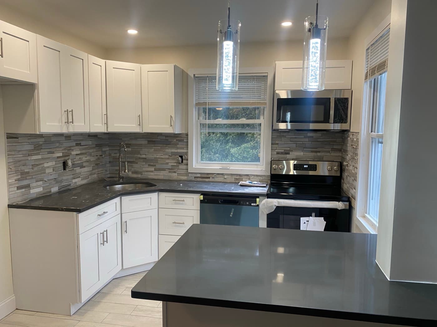 Kitchen Remodel after renovation in Brooklyn, NY — R&F General Contract Corp